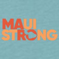 Lahaina Maui Strong Fundraiser Maui Fire Sueded Cloud Jersey T-Shirt