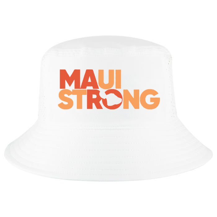 Lahaina Maui Strong Fundraiser Maui Fire Cool Comfort Performance Bucket Hat