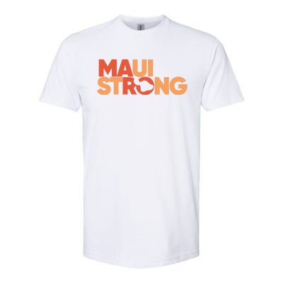 Lahaina Maui Strong Fundraiser Maui Fire Softstyle CVC T-Shirt