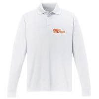 Lahaina Maui Strong Fundraiser Maui Fire Performance Long Sleeve Polo