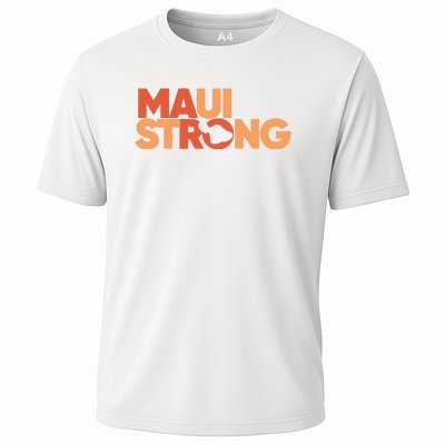 Lahaina Maui Strong Fundraiser Maui Fire Cooling Performance Crew T-Shirt