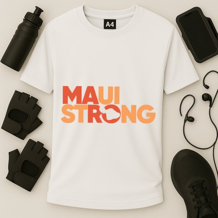 Lahaina Maui Strong Fundraiser Maui Fire Performance Shirt