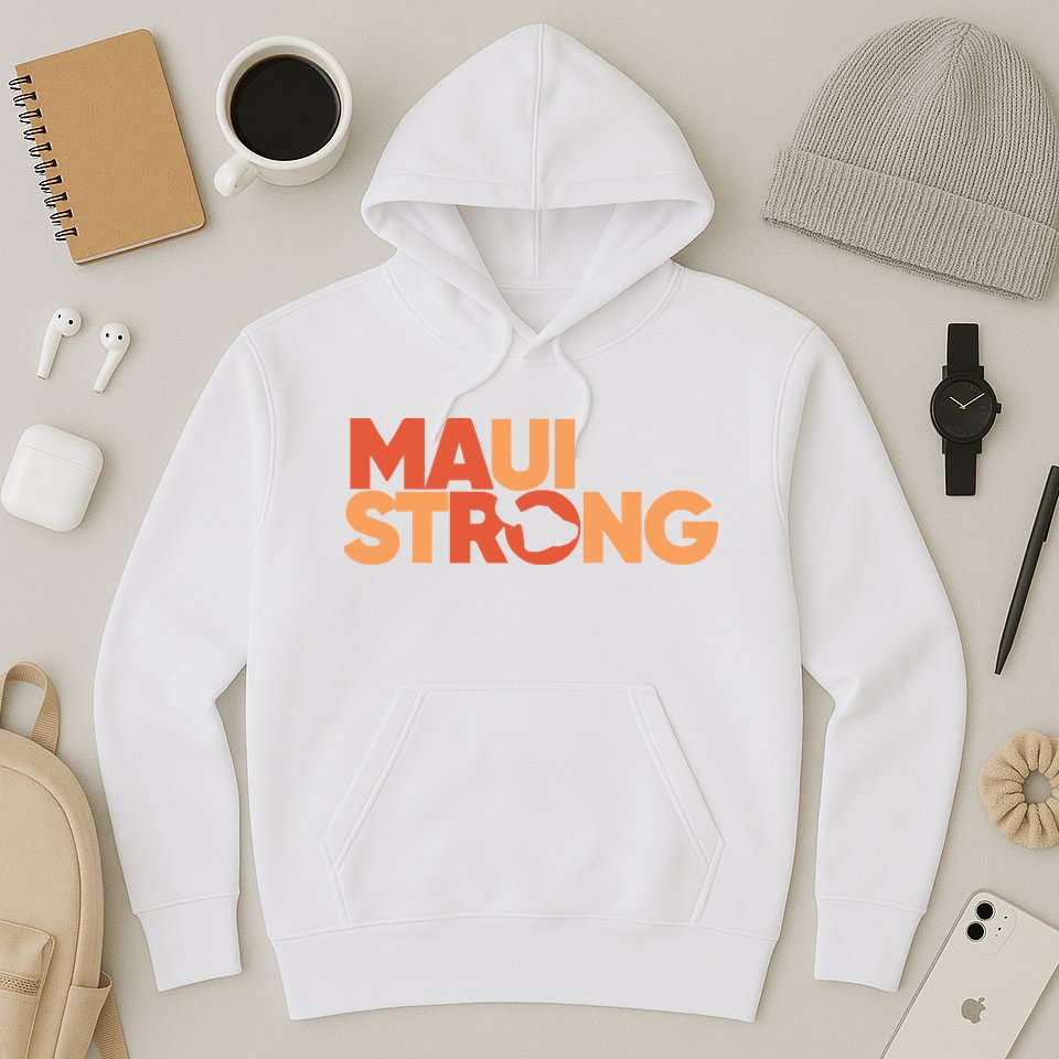 Lahaina Maui Strong Fundraiser Maui Fire Hoodie