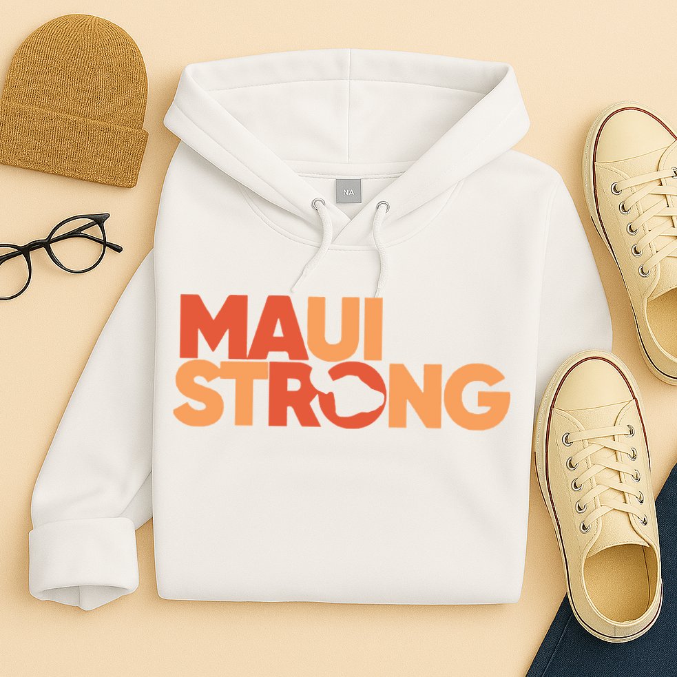 Lahaina Maui Strong Fundraiser Maui Fire Hoodie