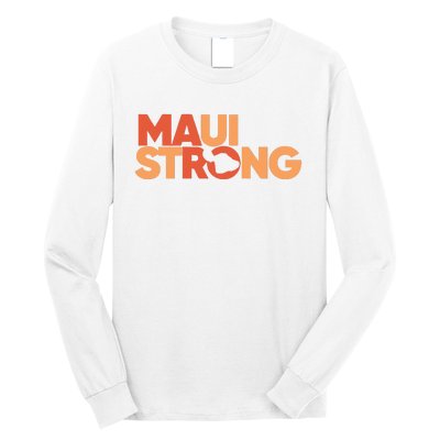 Lahaina Maui Strong Fundraiser Maui Fire Long Sleeve Shirt