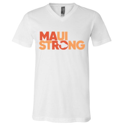 Lahaina Maui Strong Fundraiser Maui Fire V-Neck T-Shirt