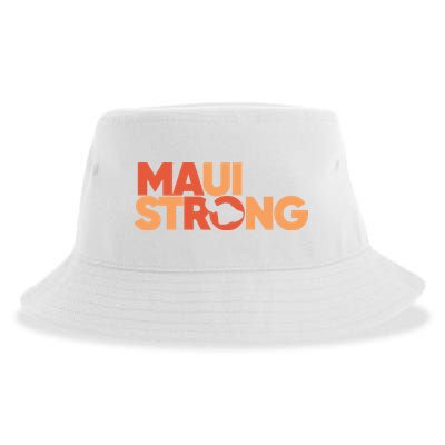 Lahaina Maui Strong Fundraiser Maui Fire Sustainable Bucket Hat