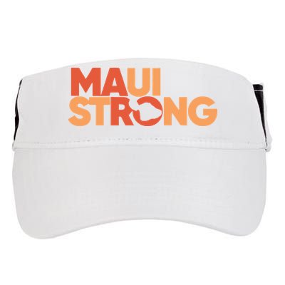Lahaina Maui Strong Fundraiser Maui Fire Adult Drive Performance Visor