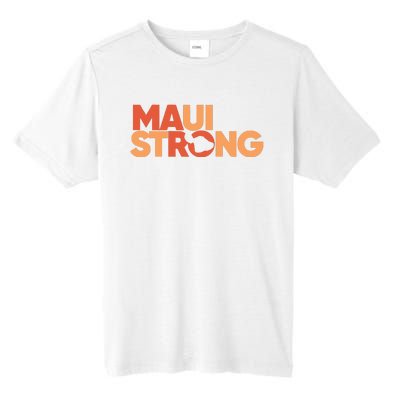 Lahaina Maui Strong Fundraiser Maui Fire Tall Fusion ChromaSoft Performance T-Shirt