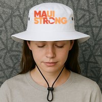 Lahaina Maui Strong Fundraiser Maui Fire Bucket Hat