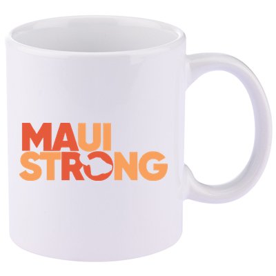 Lahaina Maui Strong Fundraiser Maui Fire 11oz C Handle Ceramic Mug