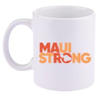 Lahaina Maui Strong Fundraiser Maui Fire 11oz C Handle Ceramic Mug