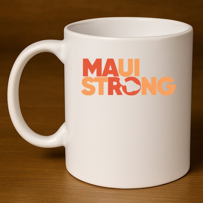 Lahaina Maui Strong Fundraiser Maui Fire 11oz C Handle Ceramic Mug