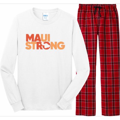 Lahaina Maui Strong Fundraiser Maui Fire Long Sleeve Pajama Set