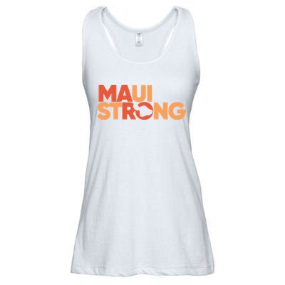 Lahaina Maui Strong Fundraiser Maui Fire Ladies Essential Flowy Tank