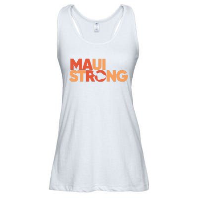 Lahaina Maui Strong Fundraiser Maui Fire Ladies Essential Flowy Tank