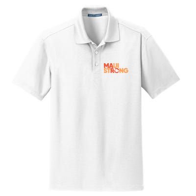 Lahaina Maui Strong Fundraiser Maui Fire Dry Zone Grid Polo