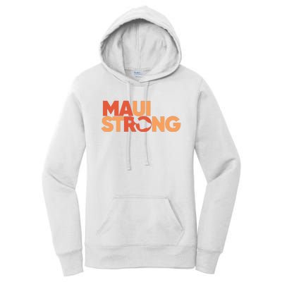 Lahaina Maui Strong Fundraiser Maui Fire Women's Pullover Hoodie