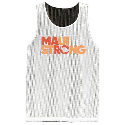 Lahaina Maui Strong Fundraiser Maui Fire Mesh Reversible Basketball Jersey Tank