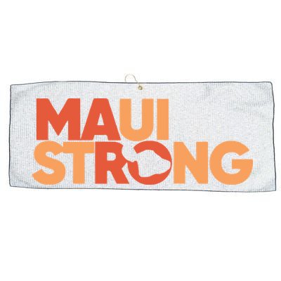 Lahaina Maui Strong Fundraiser Maui Fire Large Microfiber Waffle Golf Towel