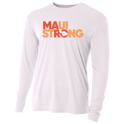 Lahaina Maui Strong Fundraiser Maui Fire Cooling Performance Long Sleeve Crew