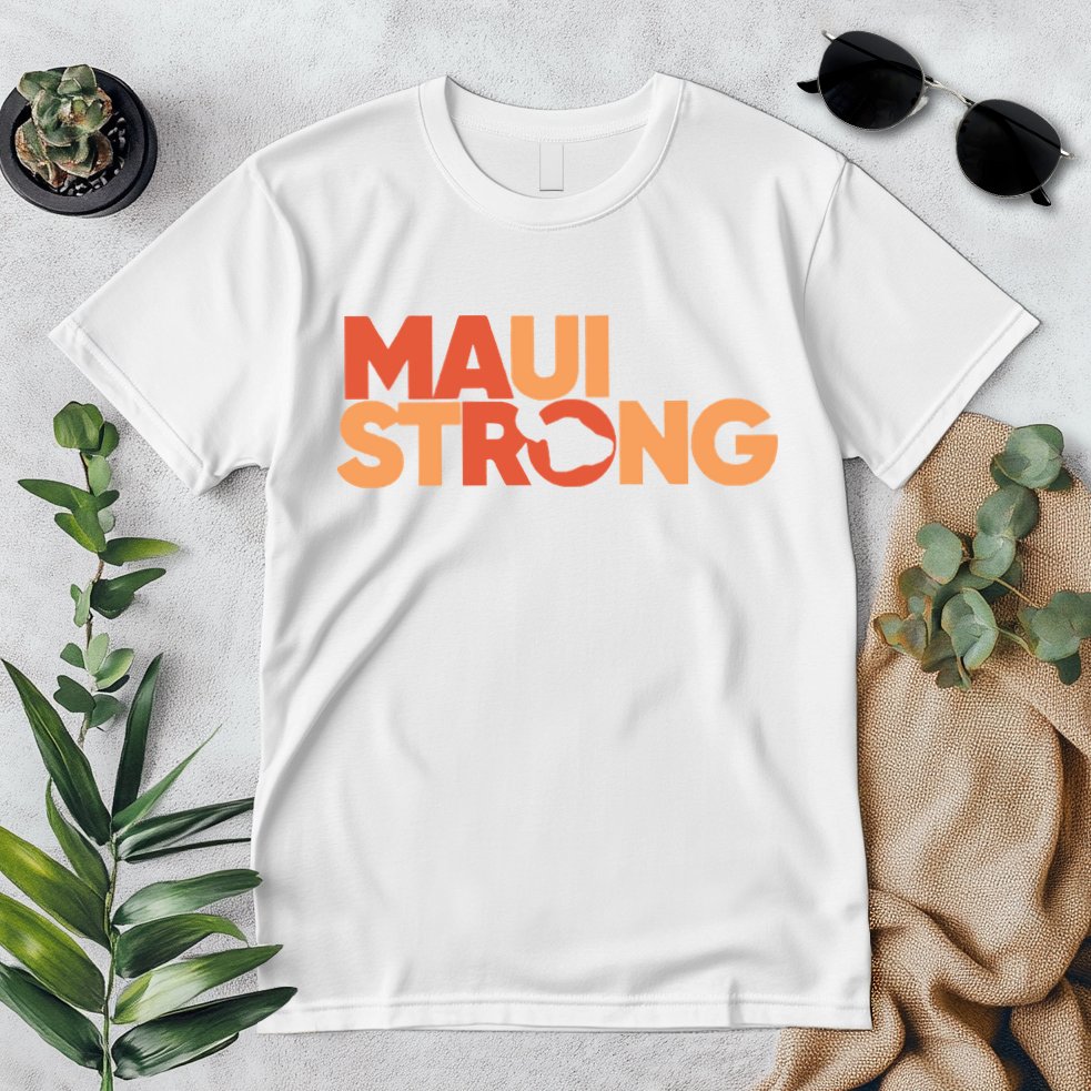 Lahaina Maui Strong Fundraiser Maui Fire Premium T-Shirt