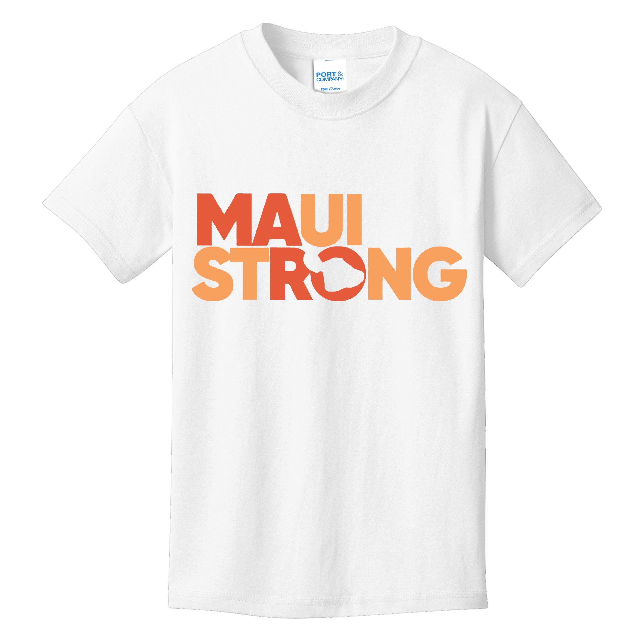 Lahaina Maui Strong Fundraiser Maui Fire Kids T-Shirt