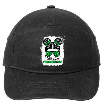 Little Miss Shenanigans St Patricks Day 7-Panel Snapback Hat