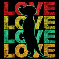 Love Meerkat Suricate Wilderness Africa Animals Zoo Wildlife Sweatshirt