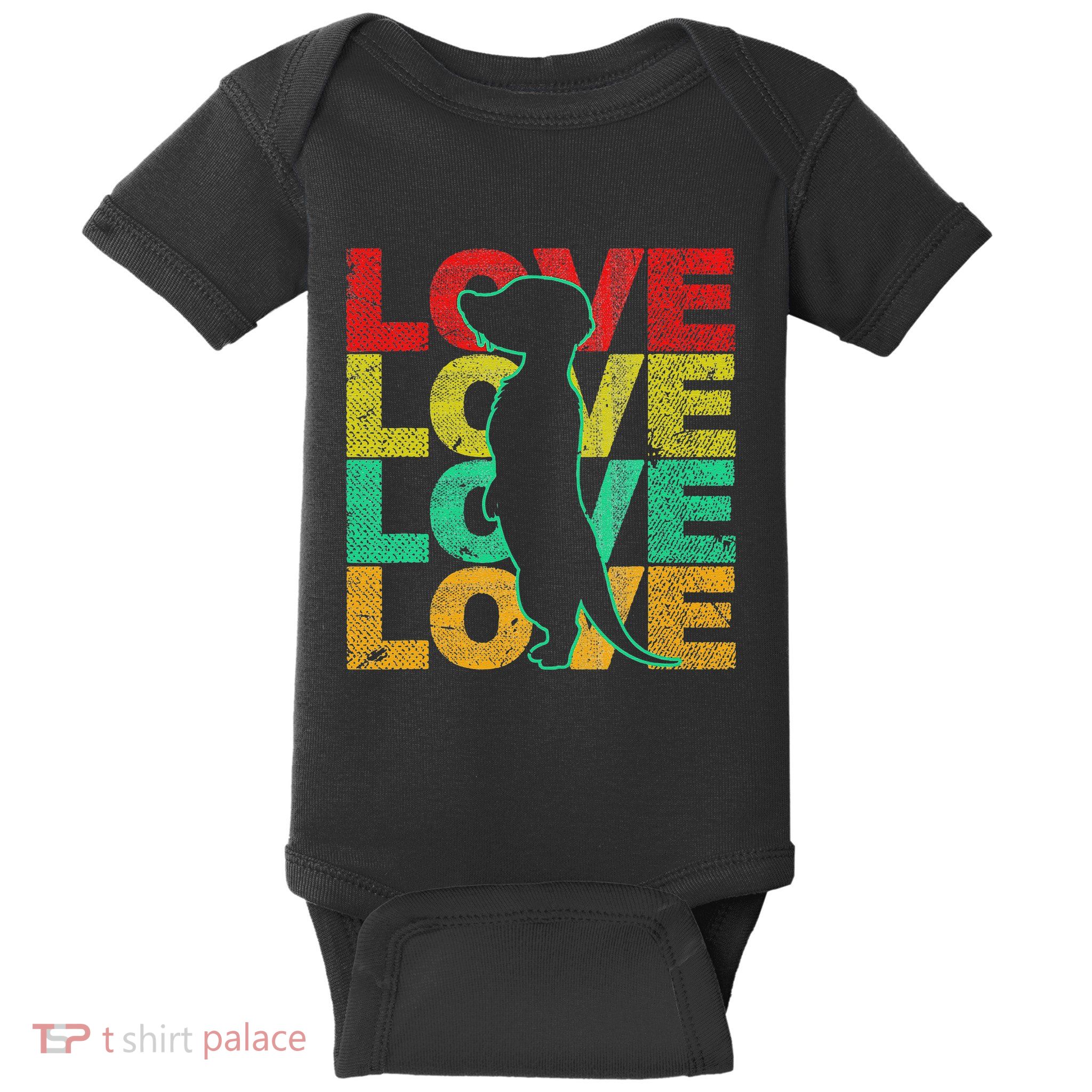 Love Meerkat Suricate Wilderness Africa Animals Zoo Wildlife Baby Bodysuit