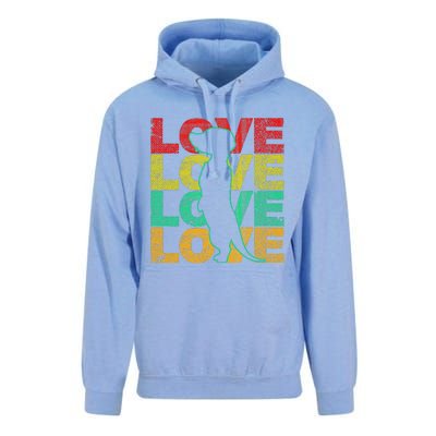 Love Meerkat Suricate Wilderness Africa Animals Zoo Wildlife Unisex Surf Hoodie