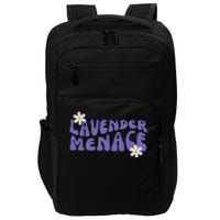 Lavender Menace Sapphic Lesbian Sapphic Queer Lesbian Pride LGBT LGBTQ Impact Tech Backpack