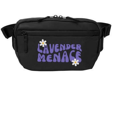 Lavender Menace Sapphic Lesbian Sapphic Queer Lesbian Pride LGBT LGBTQ Crossbody Pack