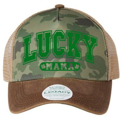 Lucky Mama St Patricks Day Legacy Tie Dye Trucker Hat