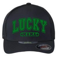 Lucky Mama St Patricks Day Flexfit Unipanel Trucker Cap