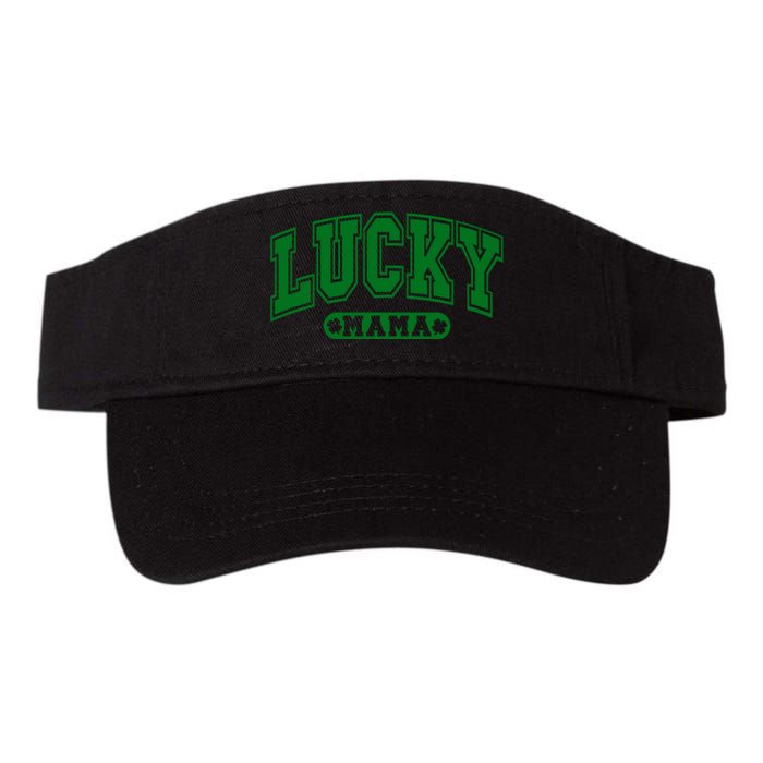 Lucky Mama St Patricks Day Valucap Bio-Washed Visor