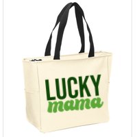 Lucky Mama St Patricks Day Zip Tote Bag