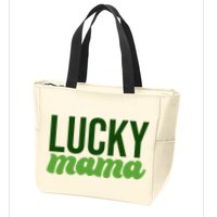 Lucky Mama St Patricks Day Zip Tote Bag