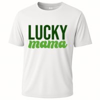 Lucky Mama St Patricks Day Cooling Performance Crew T-Shirt