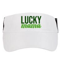 Lucky Mama St Patricks Day Adult Drive Performance Visor