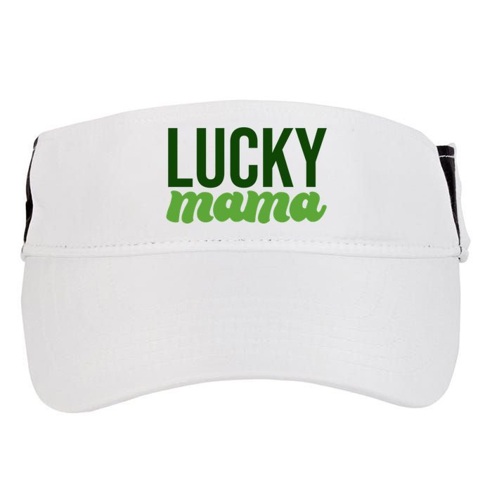 Lucky Mama St Patricks Day Adult Drive Performance Visor