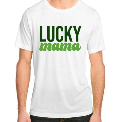 Lucky Mama St Patricks Day Adult ChromaSoft Performance T-Shirt