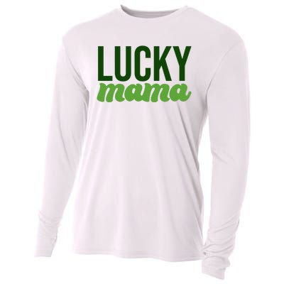 Lucky Mama St Patricks Day Cooling Performance Long Sleeve Crew