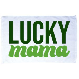 Lucky Mama St Patricks Day Microfiber Hand Towel