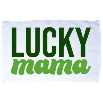 Lucky Mama St Patricks Day Microfiber Hand Towel