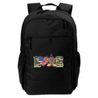 Love Military Support Your Troops And Arm Forces Backpack