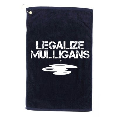 Legalize Mulligans Team Golfer Golfing Quote Saying Funny Golf Towel