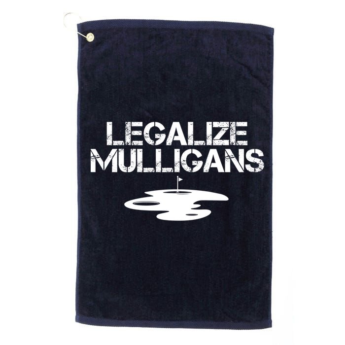 Legalize Mulligans Team Golfer Golfing Quote Saying Funny Golf Towel