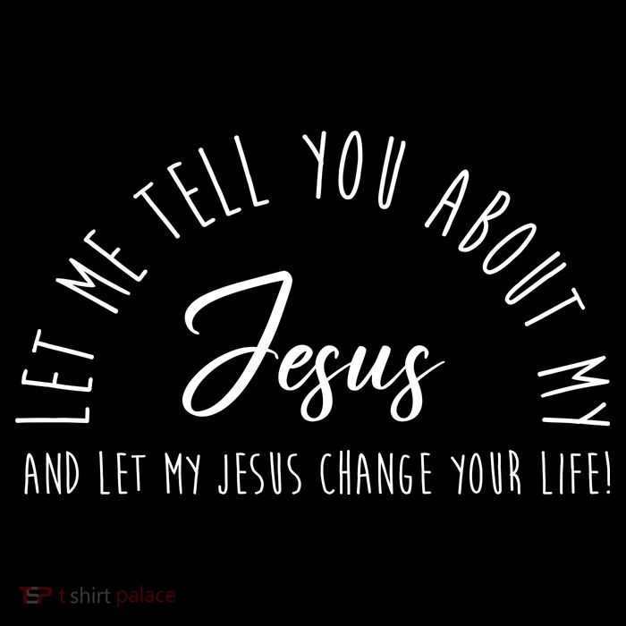 Let Me Tell You About My Jesus And Let My Jesus Change Your Life Youth Performance Sprint T-Shirt