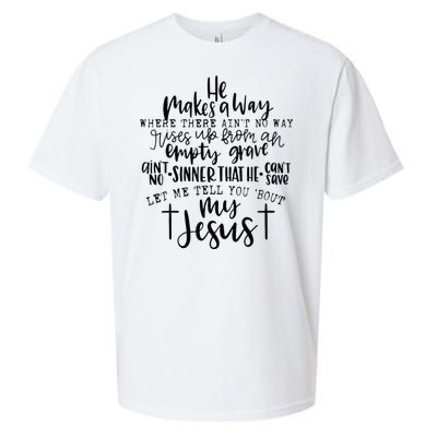 Let Me Tell You Bout My Jesus vintage Bible Christian Lovers Sueded Cloud Jersey T-Shirt